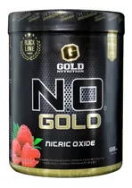 Suplemento En Polvo Gold Nutrition Oxido Nitrico Sabor Raspberry En Pote De 195g