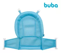 Rede De Proteção Buba Redutor Banheira Bebê Apoio Segurança Cor Azul