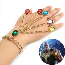 Pulsera Thanos Gemas Infinito Comic Thor Spider Iron Potter