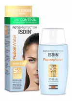 Protetor Solar Facial Isdin Fusion Water Fps 60 Sem Cor 50ml