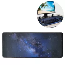 Mouse Pad Gamer Oficina Impreso Escritorio 80x30 Cm 3mm Color Galaxia Alitrade