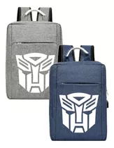 Maleta  Morral Transformers  Maletín Bolso Backpack
