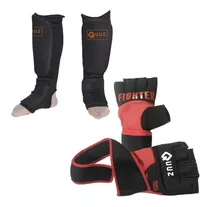 Mma Tibiales Guantes Gel Protector Tibia Y Empeine Box Quuz