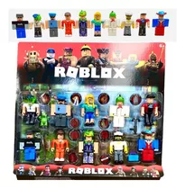 Kit 10 Bonecos Roblox Zumbi Attack Aventura Brinquedos