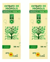 Combo Extrato De Própolis Verde 70 - Kit 2 Und - Apis Flora