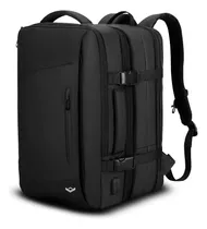 Mochila Maleta Impermeable Antirrobo Expansible 35l Usb