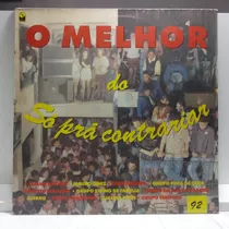 Lp Vinil O Melhor De Só Pra Contrariar 92/36m