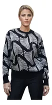Pullover / Sweater Doble Bremer Estampado Técnica Jacquard 