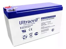 * Batería Recargable Gel 12v 9ah Ultracell Ups Alarmas *