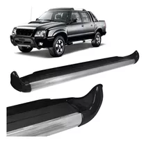 Estribo Personalizado Preto Fosco Chevrolet S10 Cd 2010