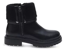 Botinetas Botas Lady Stork Urbanas Puño Combinadas Corina