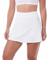 Short Saia Fitness Academia Beach Tennis Ginástica Bolso Snd