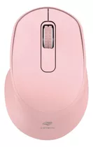 Mouse C3tech M-bt200pk Bluetooth Wireless 1600 Dpi Cor Rosa