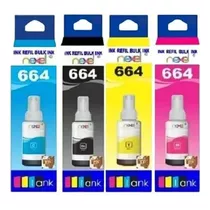 Kit De Tintas 664 Para Impressora Nexel Original