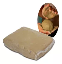 5 Kg Argila Natural Para Modelagem/escolar Escultura Geral