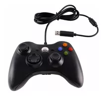 Gamepad Usb Control Para Pc Para Juegos Negro