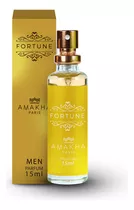 Perfume Masculino Fortune Amakha Paris 15ml Para Bolso Bolsa