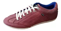 Zapatilla Casual Cuero Vacuno Cordones | Morris (30000)