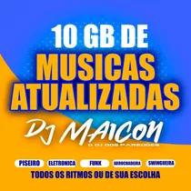 10gb De Musicas Para O Seu Paredão E Djs - Leia Descrição