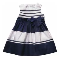 Vestido Náutico Carters Para Niña - Talla 24m