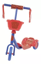 Patinete Infantil 3 Rodas Com Cesto - Bbr Toys