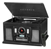 Victrola Navigator 8-en-1 Clasico Reproductor De Discos Blue