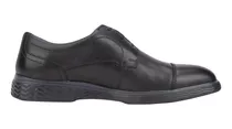 Zapato Casual Tipo Derby Flexi 9405 Negro Para Hombre