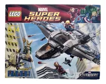 Lego Marvel Avengers Quinjet Aerial Battle Vengadores Nave