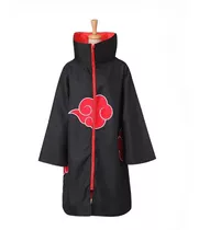 Manto Akatsuki/cosplay/fantasias/naruto/garganta Dura