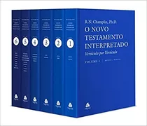 Comentário Champlin Novo Testamento, De Russell Norman Champlin. Editora Hagnos, Capa Dura, Edição 2003 Em Português, 2003