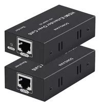 Extensor De Hdmi 60m Cat 5e/6 Full Hd 1080p 60hz 3d