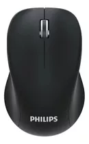 Mouse Philips Wireless Inalambrico M384 3 Botones 2.4ghz Opt Color Negro