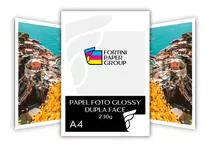 1000 Folhas Papel Foto Glossy 230g Dupla Face A4 Premium