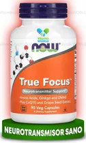 Now Foods True Focus Aminoácidos 90 Capsulas Veganas Sabor Sin Sabor