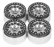 Llantas Rc Beadlock De 1.9 Pulgadas, 4 Unidades, Cubos De Ru