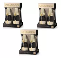 Chandon Extra Brut Mini X 187cc, 3 Pack De 4 Botellas C/u