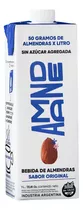 Leche De Almendra Vegana Amande 1lt Sin Tacc Sin Azucar X 6u