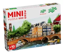 Mini Puzzle 500 Peças Amsterdam