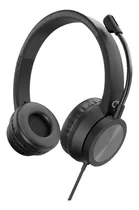 Headset Com Microfone Integrado Usb-a Geonav - Preto