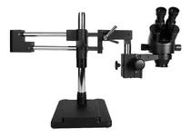 Microscópio Estereoscópico Trinocular 45x Simul Focal