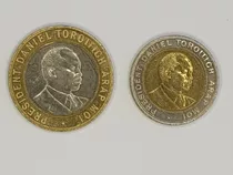 Monedas Mundiales : Kenya  5 Y 10 Shillings Año 1994-1995