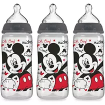 Biberón Bebé De Disney, Mickey Mouse, 10 Onzas (paque...