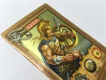 Card Mythomania- Aquiles- Número 10- Elma Chips