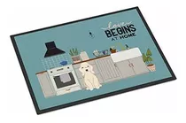 Caroline's Treasures Sandy Bedlington Terrier - Alfombrilla 