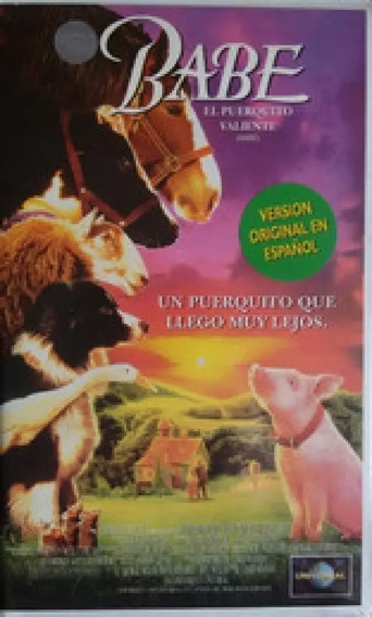 Babe El Puerquito Valiente Vhs MercadoLibre