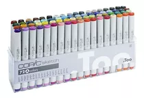 Marcadores Copic Sketch X 72 Linea A Doble Punta