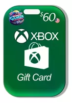 Tarjeta Xbox 60 Usd Region Usa (entrega Inmediata)