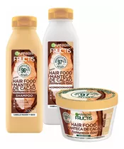 Pack Fructis Hair Food Manteca De Cacao: Sh+aco 300ml+trat.