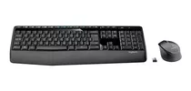 Combo Teclado E Mouse S/ Fio Logitech Mk345 Usb Abnt2 Port