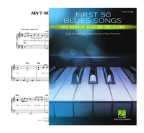 Partitura Piano Facil First 50 Blues Song Collection Digital